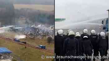Gewalt-Ausbruch an der polnisch-belarussischen Grenze