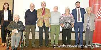 IG Metall Bamberg ehrt ihre Jubilarinnen und Jubilare - Fraenkischer Tag