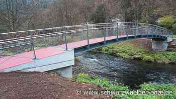 Kurpark in Bad Liebenzell: Obere Bogenbrücke ist jetzt fertig