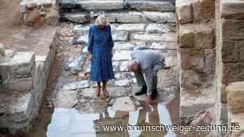 Charles und Camilla in Jordanien