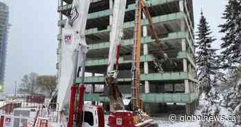 Annex Building being demolished, turned into Alberta legislature green space