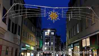 Augsburg soll in der Vorweihnachtszeit wieder festlich beleuchtet werden