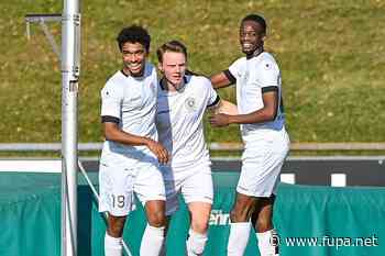 Jubel beim VfR Garching: Monty Mendama trifft erstmals mit dem linken Fuß - FuPa - das Fußballportal