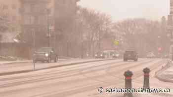 Saskatoon and area met with high winds, freezing rain, snow