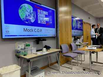 YOUNG PEOPLE TAKING INITIATIVE AT A MOCK COP26 AT CITY OF LONDON SCHOOL- Emmie Dowling CLFS