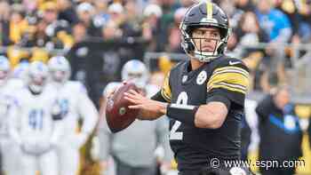 Steelers to plan on Rudolph, but 'light on' for Ben