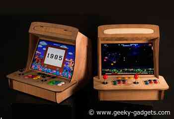 DIY Raspberry Pi bartop arcade cabinet project