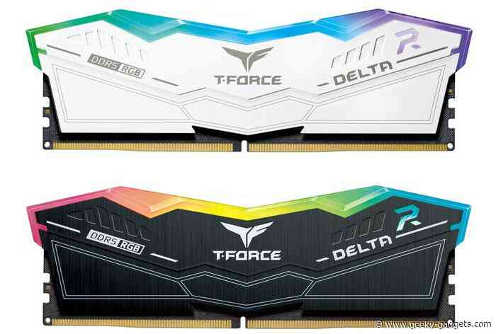 Team Group T-FORCE Delta RGB DDR5 and Vulcan DDR5 memory