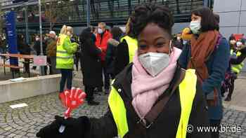 Uniklinik Erlangen: 24-Stunden-Warnstreik gestartet - BR24