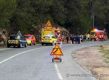 Une violente collision fait deux blessés à Trans-en-Provence - Var-Matin