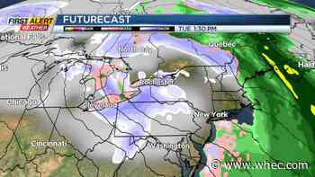 First Alert Weather: Mild air returns for one day Wednesday