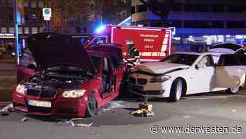 Essen: Heftiger Unfall! Zwei Autos krachen am Hauptbahnhof ineinander - Derwesten.de