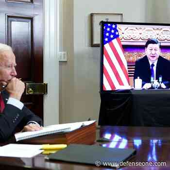 Biden Launches Arms-Control Talks with China, Warns Xi on Taiwan