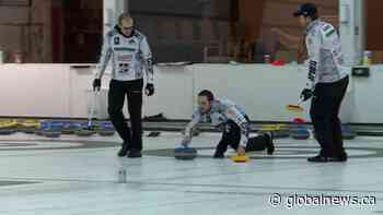 Tanner Horgan looks forward to the Olympic curling trials in Saskatoon.