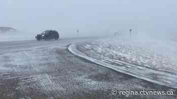 Highway #6 to Southey closed, travel not recommended on Regina-area highways