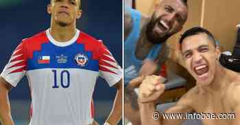 Alexis Sánchez comete ‘blooper’ al grabar a sus compañeros de Chile: “Cómo se corta esta...” - infobae América