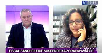 Rocío Sánchez sobre Zoraida Ávalos: Renuncié a la Fiscalía para presentar hechos - Canal N