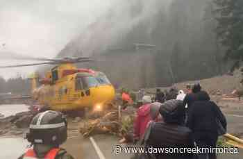 Frontline workers assisting people during BC floods get thanked - Dawson Creek Mirror
