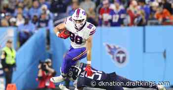 Tommy Sweeney, Dawson Knox fantasy football start/sit advice: What to do with Bills TEs in Week 10 - DraftKings Nation