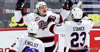 Regina Pats’ offence explodes in 9-4 win over Swift Current Broncos in WHL action - Globalnews.ca