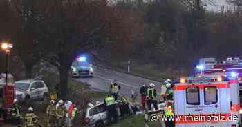 Vier Verletzte bei Unfall zwischen Essingen und Großfischlingen - Essingen - Rheinpfalz.de