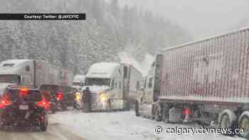 Blast of winter creates extreme highway conditions west of Calgary, severe weather alerts in place - CTV News Calgary