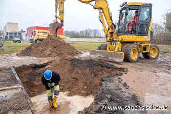 Riesa: Nünchritz: Rohrbruch neben der Feuerwehr - Sächsische.de