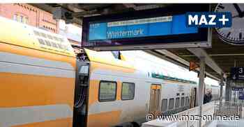 Zugausfälle und lange Wartezeiten: Bahnverkehr zwischen Rathenow und Berlin massiv gestört - Märkische Allgemeine Zeitung