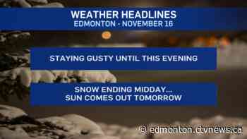 Josh Classen's Weather Blog: Edmonton weather for Nov. 16 - CTV Edmonton