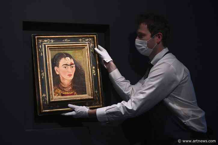 Record-Setting Frida Kahlo Portrait Tops Sotheby’s $282 M. Modern Art Evening Sale