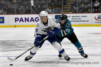 Abbotsford Canucks take three of four points from San Jose – Chilliwack Progress - Chilliwack Progress