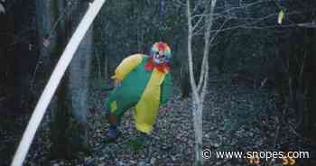 The Mystery of the Clown Trail Camera Pictures - Snopes.com