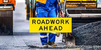 Chisholm Trail Road lane closures scheduled Nov. 17-19 - City of Round Rock