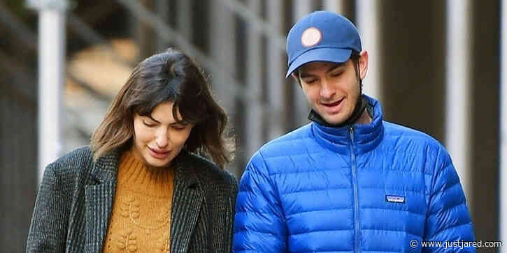 Andrew Garfield Makes Rare Outing With Alyssa Miller in NYC