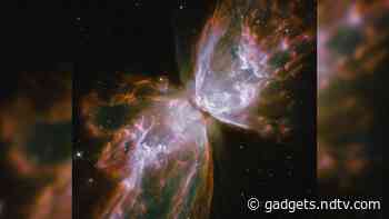 NASA Shares 'Sound' of Butterfly Nebula Created Through Data Sonification