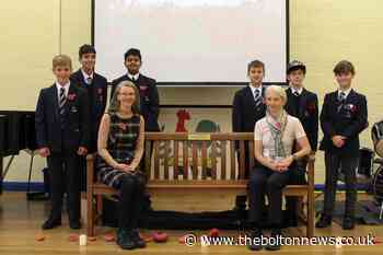 Bolton School unveils memorial bench for Kenneth Lee - The Bolton News