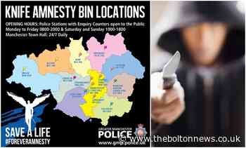 Police operation to tackle knife crime launches - The Bolton News