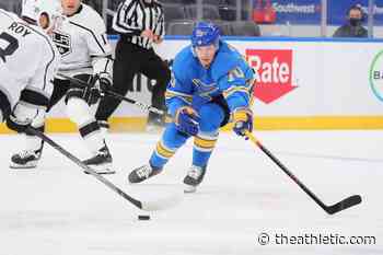 Oskar Sundqvist, Torey Krug and Scott Perunovich all in Blues' lineup Tuesday vs. Coyotes - The Athletic