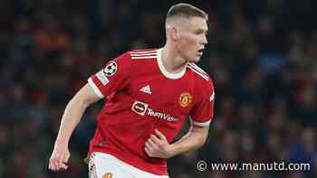 Scott McTominay issues fitness update - Manchester United
