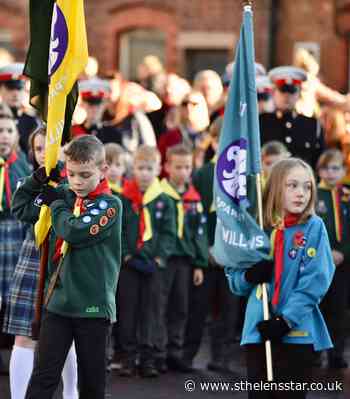 In pictures: Remembrance Sunday service in Earlestown - St Helens Star