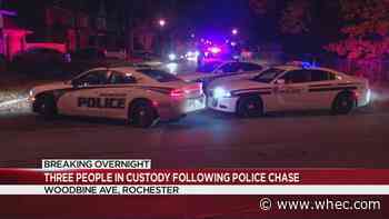 Rochester Police: 3 in custody after car chase