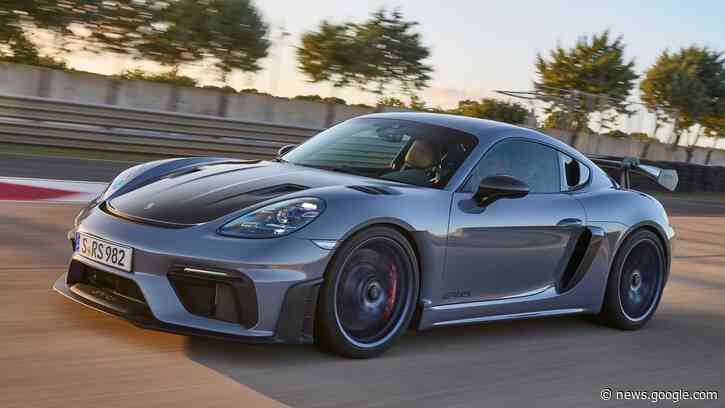 2022 Porsche 718 Cayman GT4 RS Debuts With A 493-Horsepower GT3 Heart - Motor1