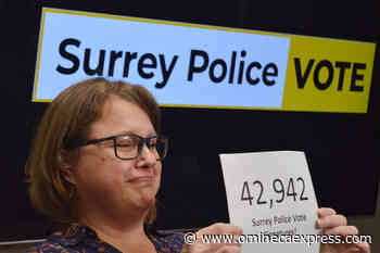 Elections BC says petition failed for referendum on Surrey's policing transition – Vanderhoof Omineca Express - Omineca Express
