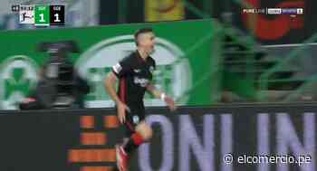Gol de Santos Borré en los minutos finales para el triunfo de Eintracht Frankfurt sobre el Greuther Furth | VIDEO - El Comercio