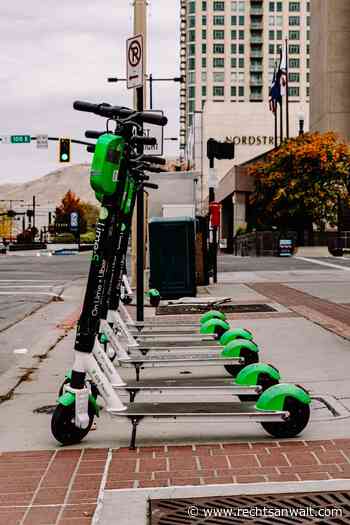 1,1 Promille gilt auch beim E-Scooter - rechtsanwalt.com - rechtsanwalt.com