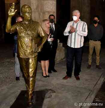 Eusebio retorna, em bronze, para caminhar por Havana - Granma portugues