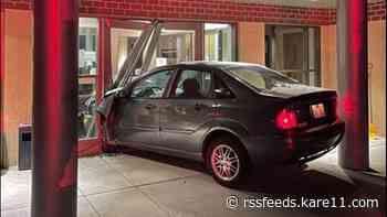 Man angry with police drives vehicle into Cumberland City Hall