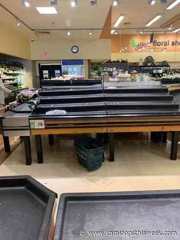 As grocery store shelves go bare, Kamloops mayor urges residents to stop hoarding - Kamloops This Week