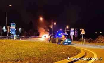 Allarme per un’auto in fiamme, a Cuneo - TargatoCn.it