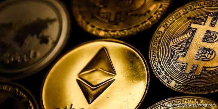 Bitcoin and ether slide for a second day, weighing on altcoins, as investors cash in on crypto record highs